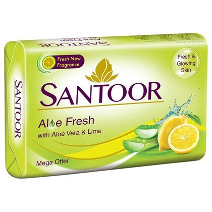 Santoor Soap Aloe Fresh 4 x 44 GM